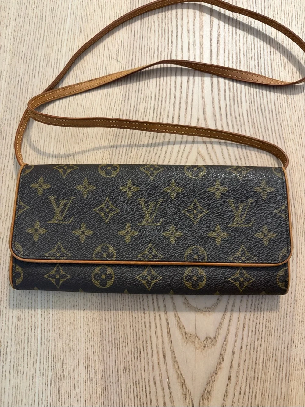 Louis Vuitton Monogram Crossbody Bag - Brown